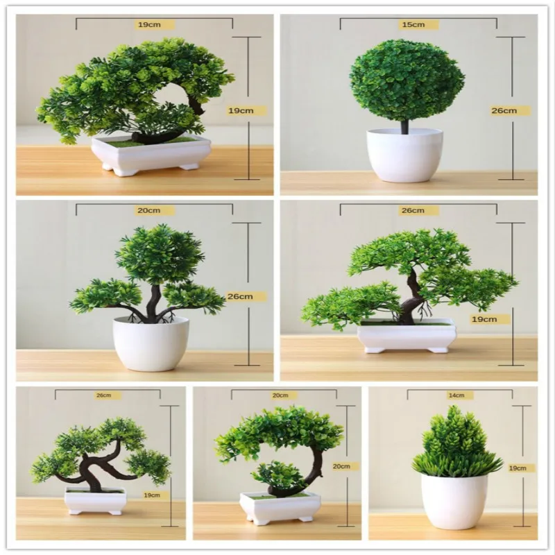 Bonsai Garden Sushi - Kunstmatige Planten Ingemaakte Bonsai Groene Kleine
