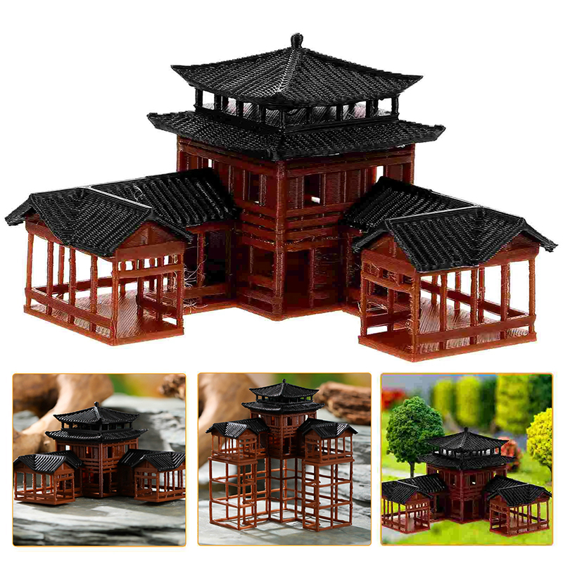 Oud bouwmodel Miniatuur Japans - Bonsai Garden Chinese Garden recensie en prijs