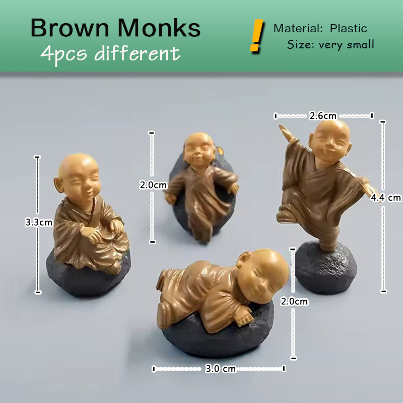 4 stks Chinese Kongfu Monnik M - Bonsai Garden Japan recensie en prijs