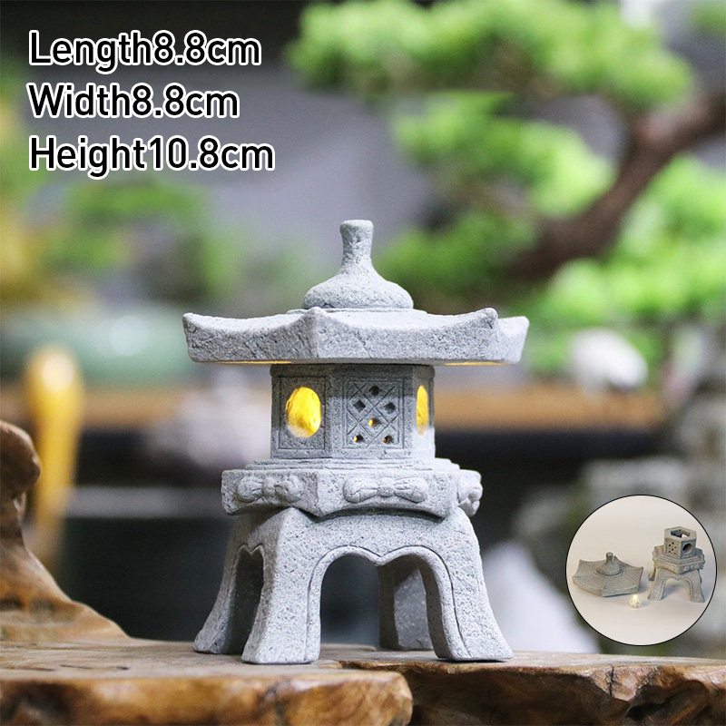 Vintage Zen miniatuur zandstee - Bonsai Garden Japan recensie en prijs