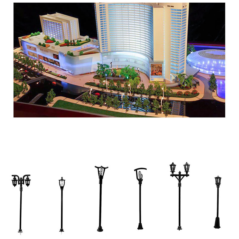 4Pcs Miniaturen Road Licht Mic - Bonsai Garden Chinese Garden recensie en prijs