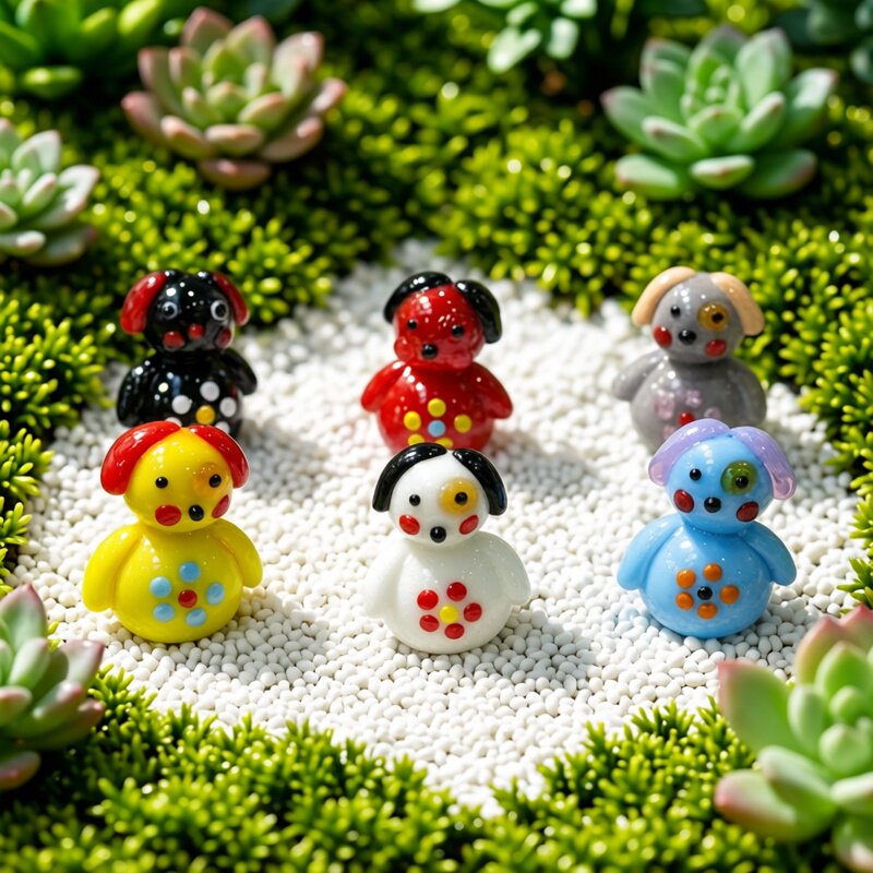 Handgemaakt Mini Glazen Hondje - Bonsai Garden Japan recensie en prijs