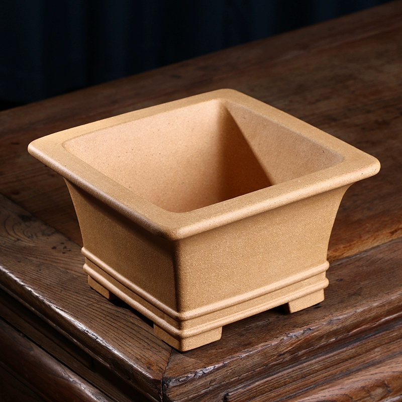 Pruple Sand Square Bonsai Pot, - Bonsai Garden Chinese Garden recensie en prijs