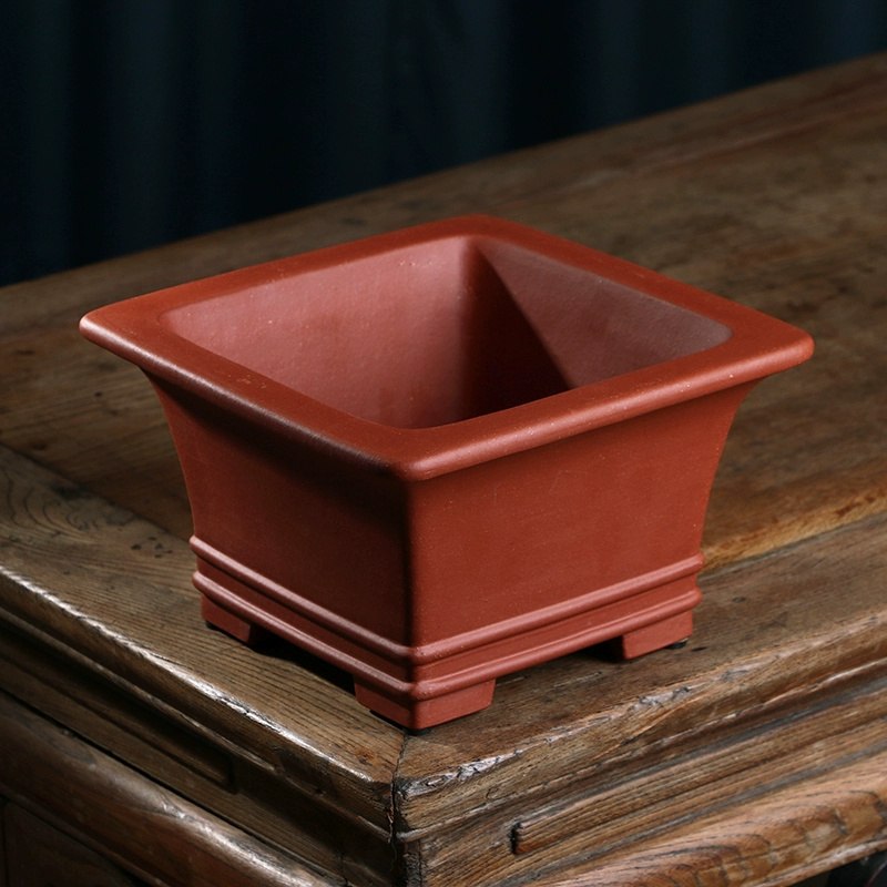 Pruple Sand Square Bonsai Pot, - Bonsai Garden Chinese Garden recensie en prijs