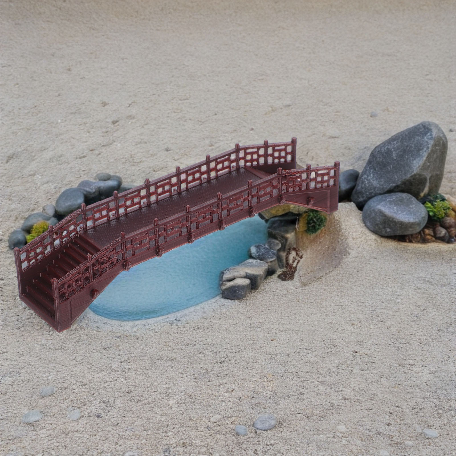 Miniatuurbrug Chinese stijl pl - Bonsai Garden Chinese Garden recensie en prijs